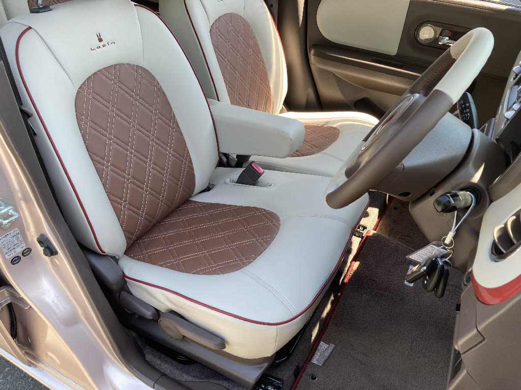 スズキ ラパン ｼｮｺﾗX ｽﾏﾎ連携ﾅﾋﾞ装着車 4WD