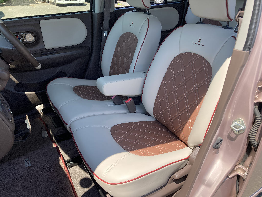 スズキ ラパン ｼｮｺﾗX ｽﾏﾎ連携ﾅﾋﾞ装着車 4WD