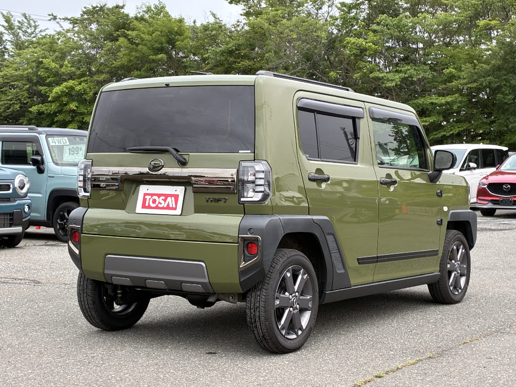 ダイハツ タフト 4WD Gﾀｰﾎﾞ ﾀﾞｰｸｸﾛﾑﾍﾞﾝﾁｬｰ