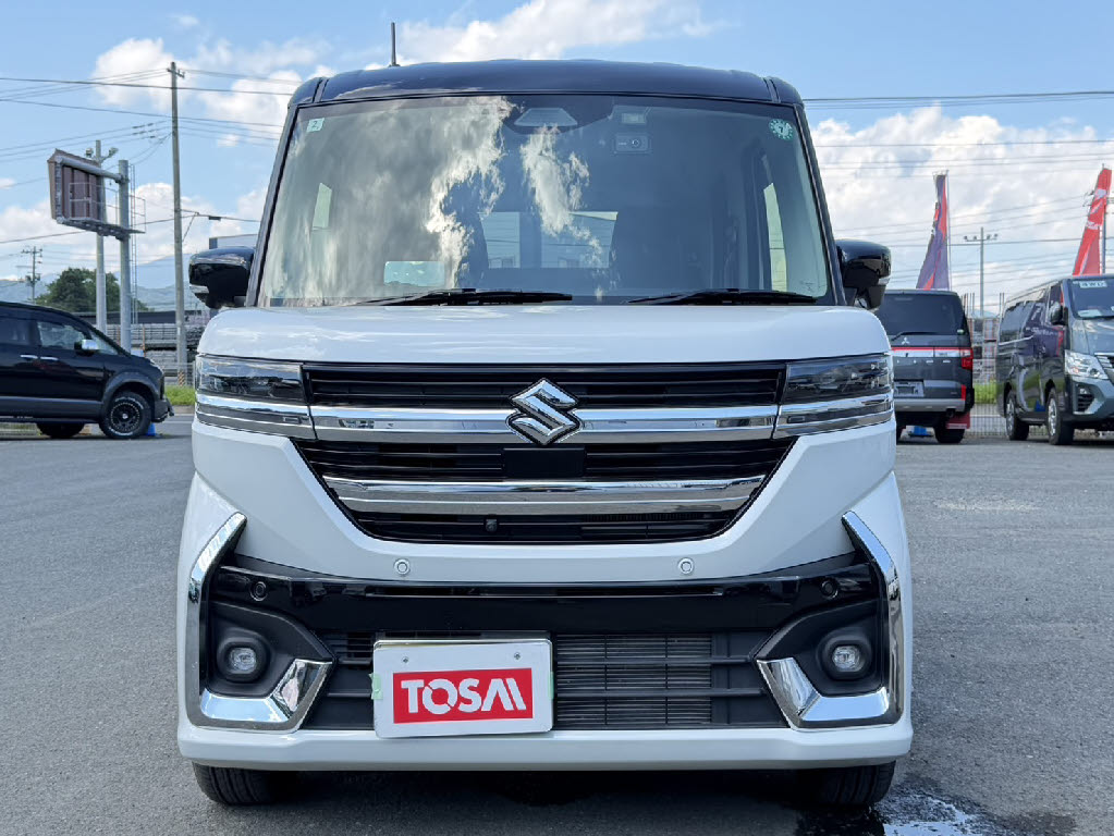 スズキ スペーシアカスタム 4WD ﾊｲﾌﾞﾘｯﾄﾞXSﾀｰﾎﾞ