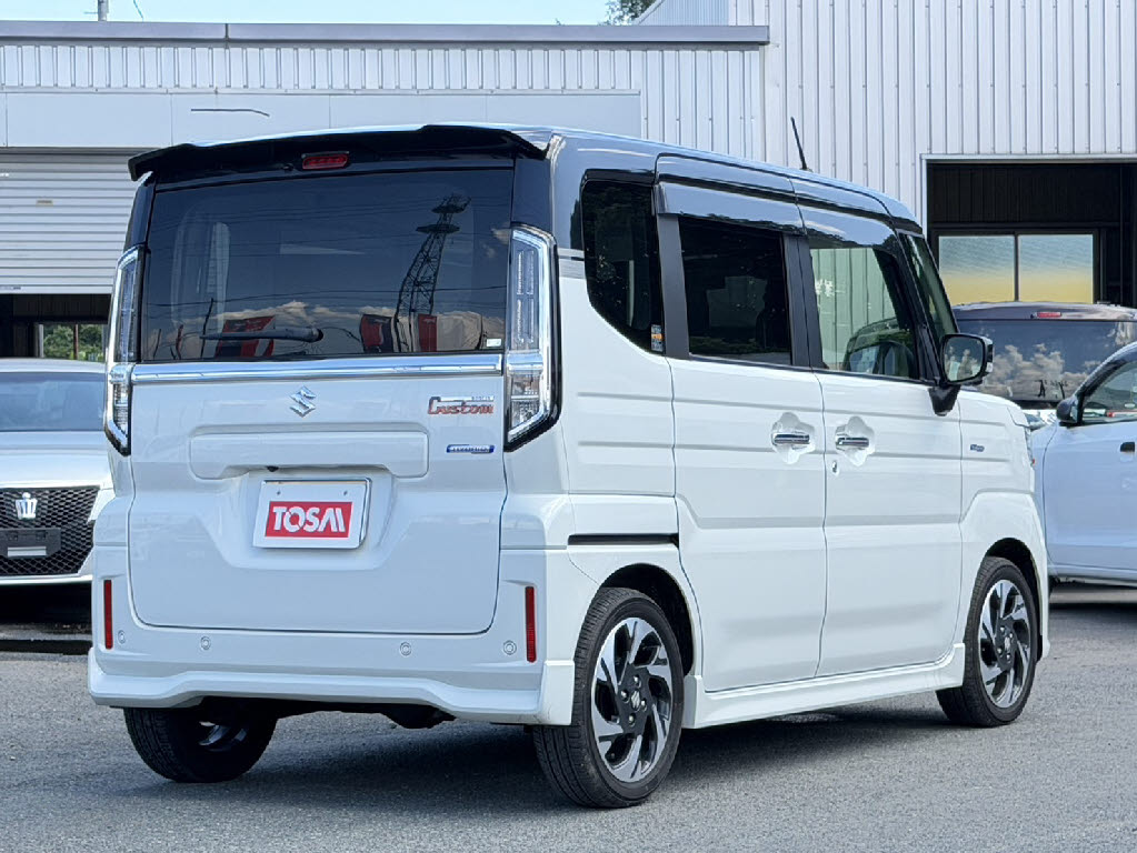スズキ スペーシアカスタム 4WD ﾊｲﾌﾞﾘｯﾄﾞXSﾀｰﾎﾞ