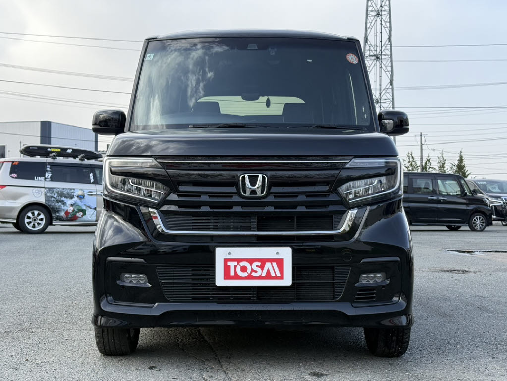 ホンダ Ｎ　ＢＯＸカスタム Lﾀｰﾎﾞｽﾀｲﾙﾌﾟﾗｽﾌﾞﾗｯｸ