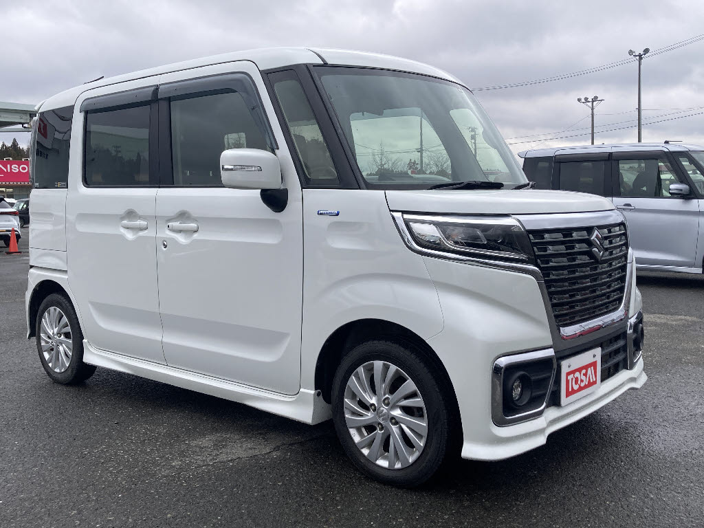 スズキ スペーシアカスタム ﾊｲﾌﾞﾘｯﾄﾞGS 4WD