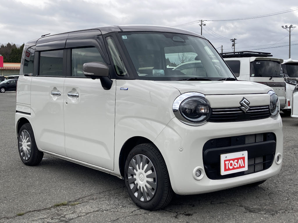 スズキ ワゴンＲスマイル ﾊｲﾌﾞﾘｯﾄﾞ X 全方位M付ﾅﾋﾞ 4WD