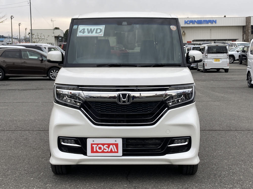 ホンダ Ｎ　ＢＯＸカスタム G-Lﾀｰﾎﾞ ﾎﾝﾀﾞｾﾝｼﾝｸﾞ 4WD