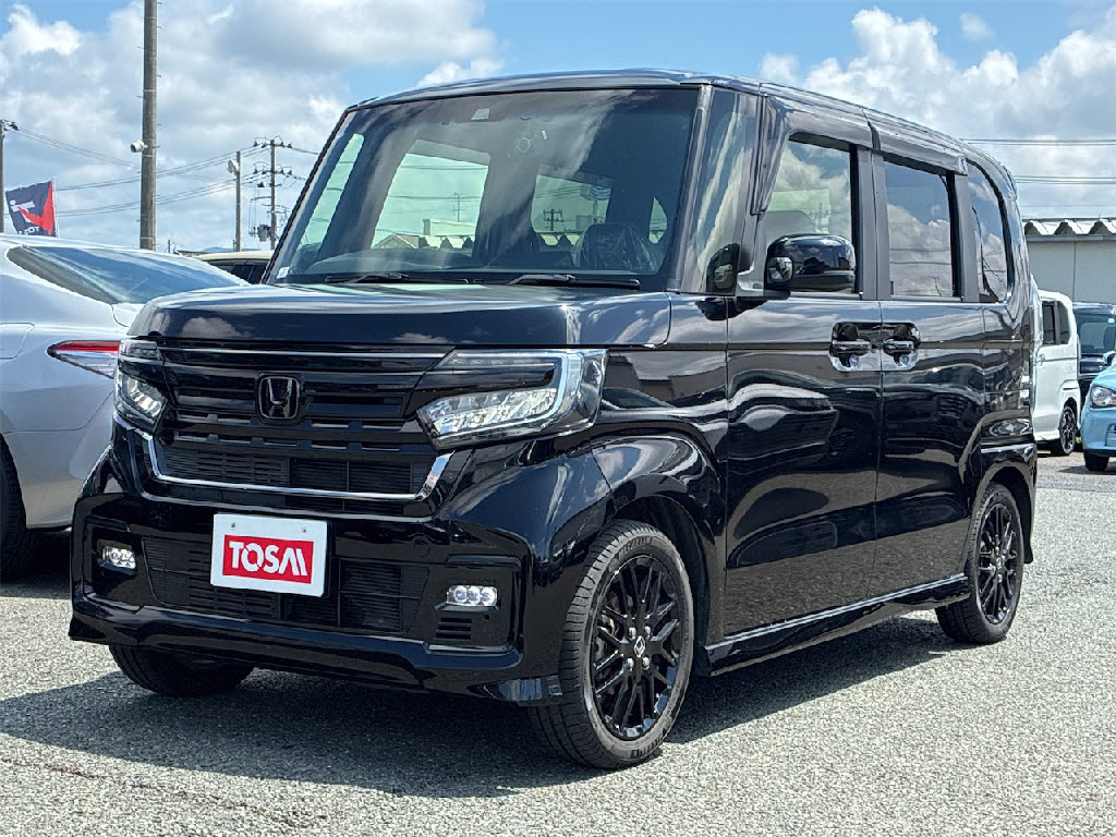 ホンダ Ｎ　ＢＯＸカスタム Lﾀｰﾎﾞｽﾀｲﾙ+ﾌﾞﾗｯｸ