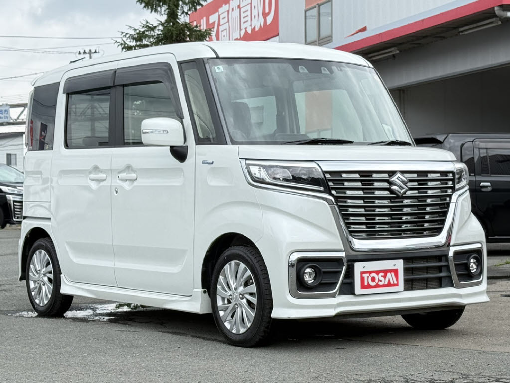 スズキ スペーシアカスタム ﾊｲﾌﾞﾘｯﾄﾞGS 4WD