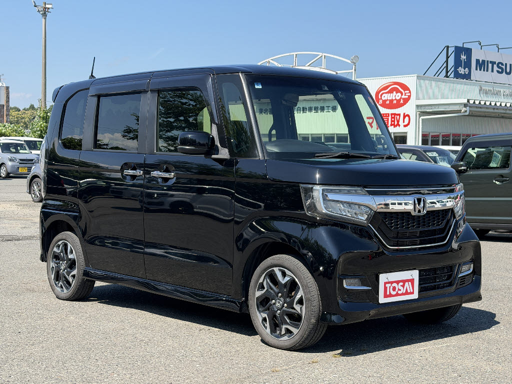 ホンダ Ｎ　ＢＯＸカスタム G EXﾀｰﾎﾞ ﾎﾝﾀﾞｾﾝｼﾝｸﾞ 4WD